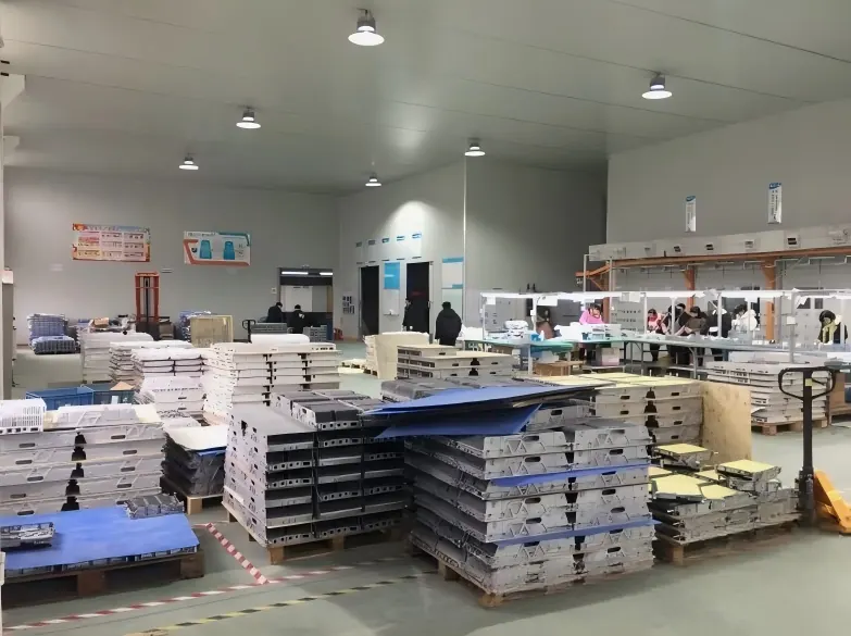 Assembly factory floor reviewed during China-side supplier coordination